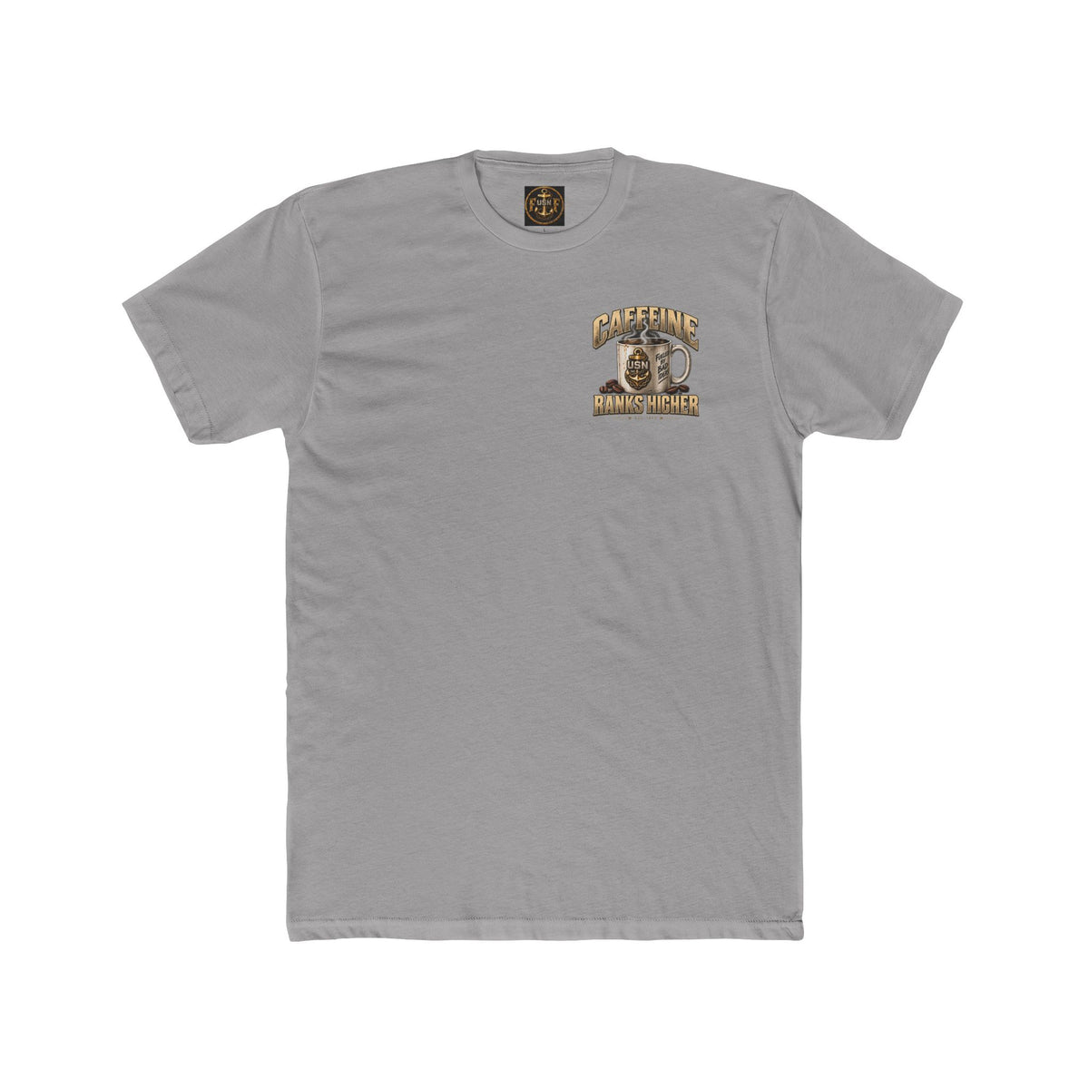Goat Locker USN T-Shirt — Navy Devil Ram Graphic "Goat Locker" Tee