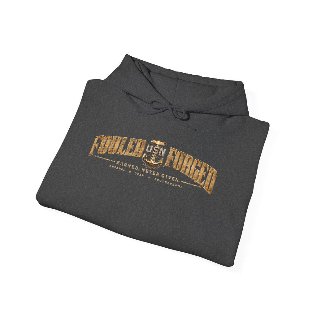 Navy Chief USN Hoodie — "Calm Don’t Forget Chiefs" Veteran Tribute Sweatshirt