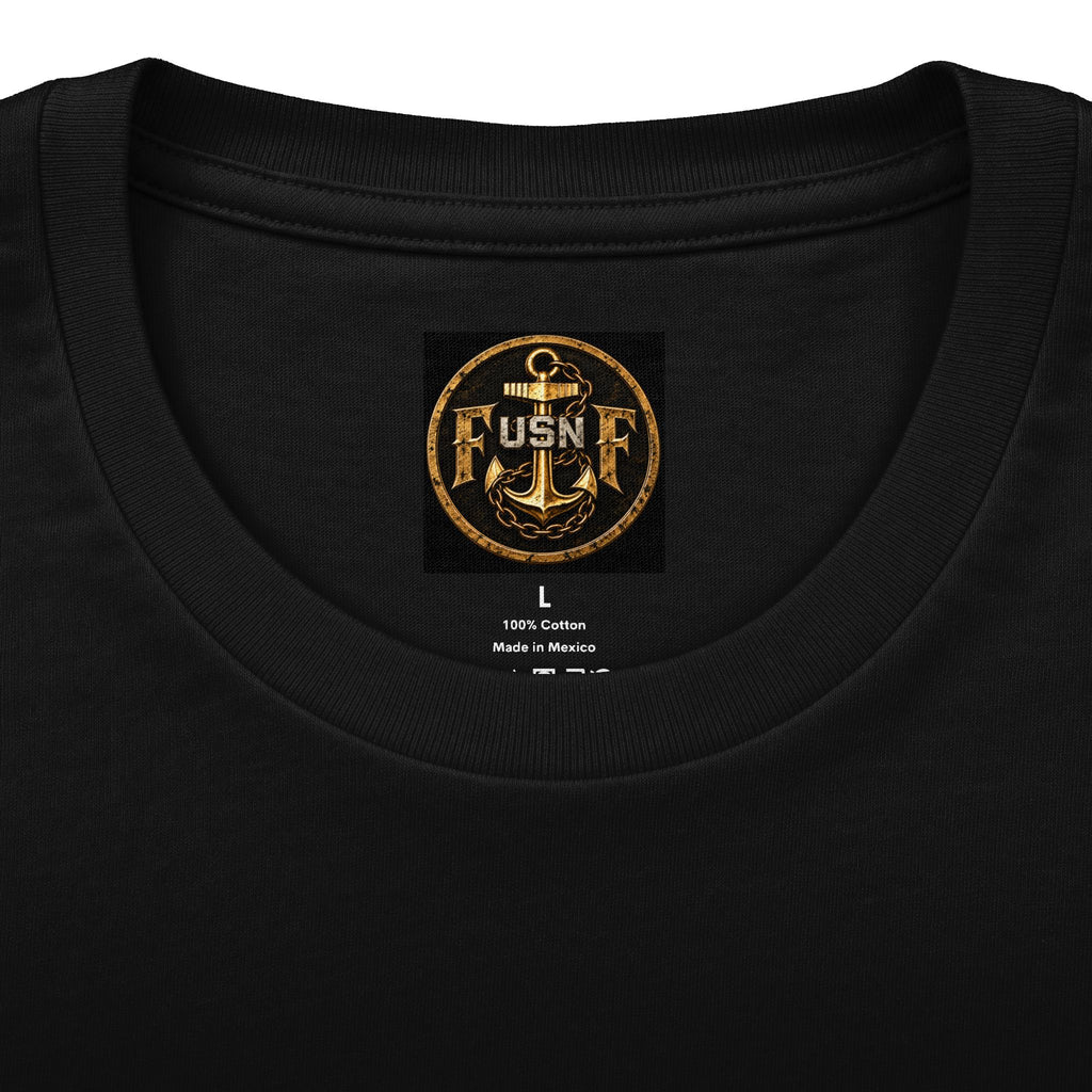 Goat Locker USN T-Shirt — Navy Devil Ram Graphic "Goat Locker" Tee