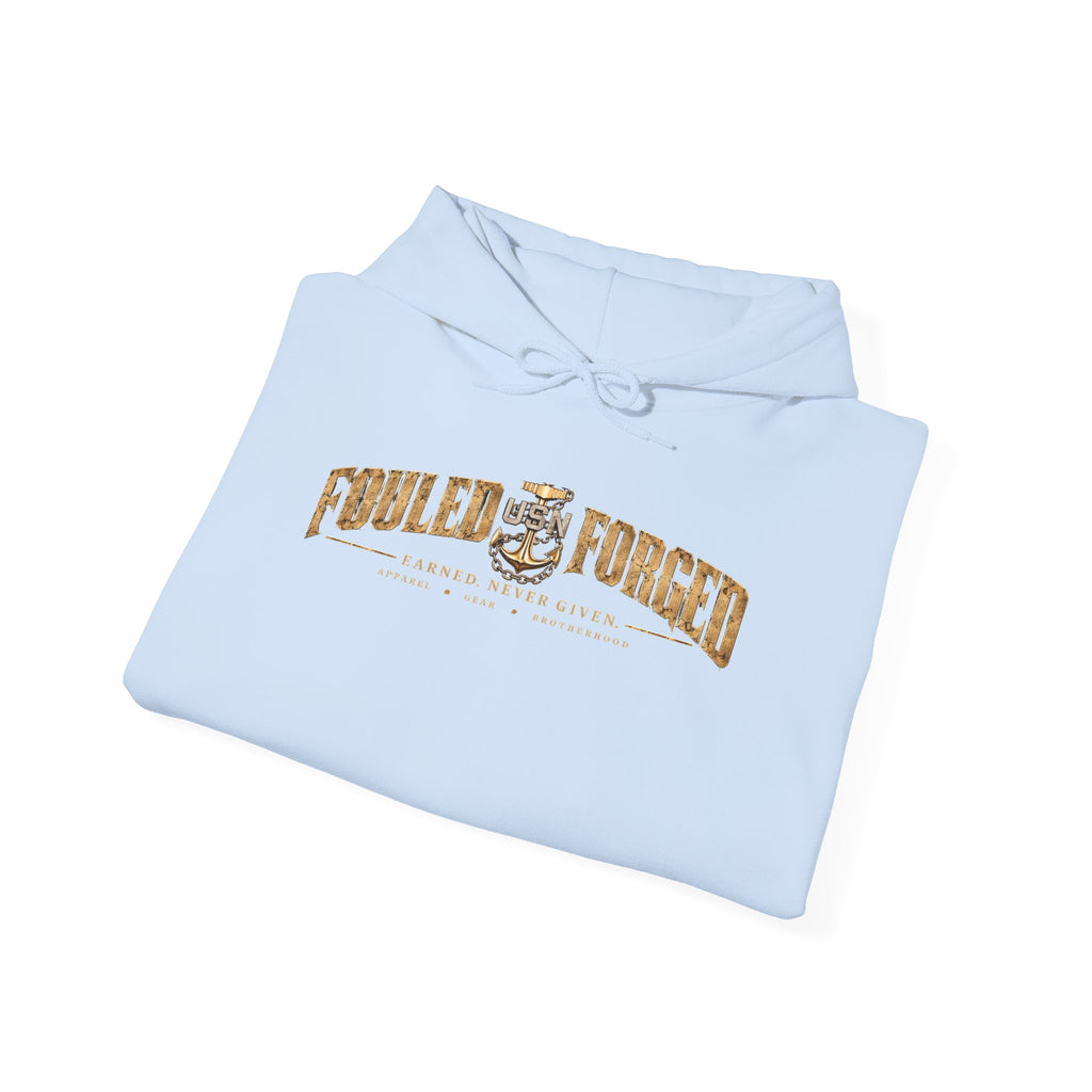 Navy Chief USN Hoodie — "Calm Don’t Forget Chiefs" Veteran Tribute Sweatshirt