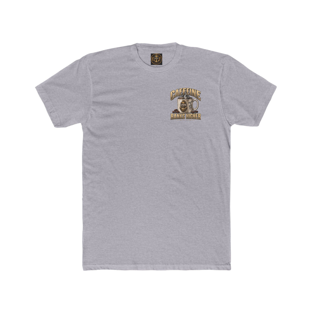 Goat Locker USN T-Shirt — Navy Devil Ram Graphic "Goat Locker" Tee