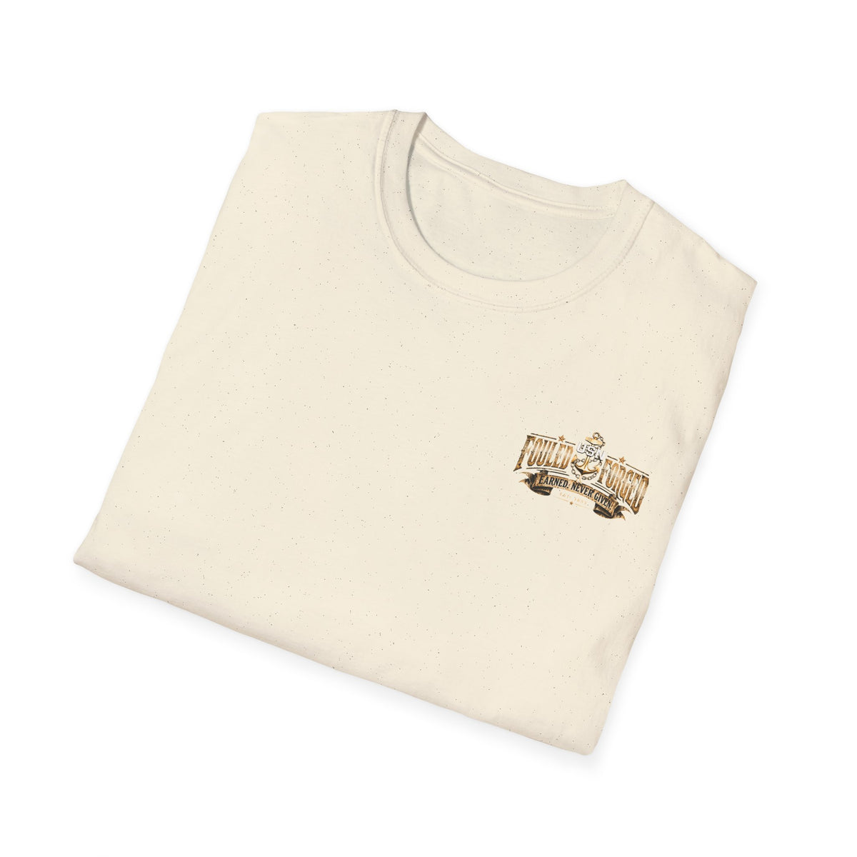 USN Chief Anchor T-Shirt — "Genuine" Navy Chiefs Veteran Tee