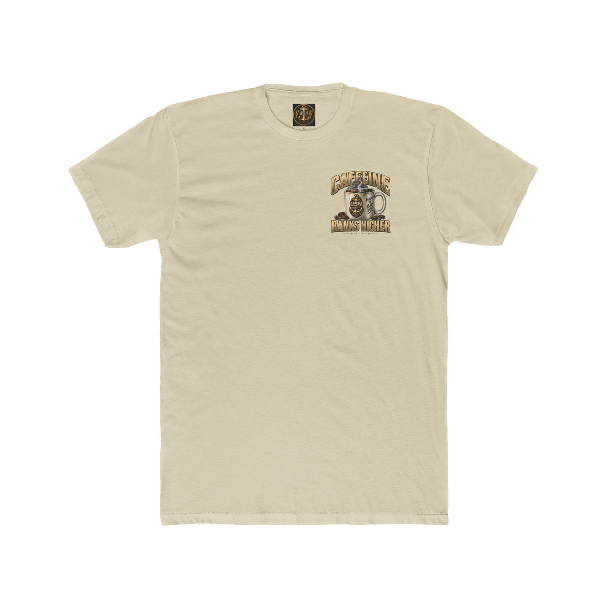 Goat Locker USN T-Shirt — Navy Devil Ram Graphic "Goat Locker" Tee