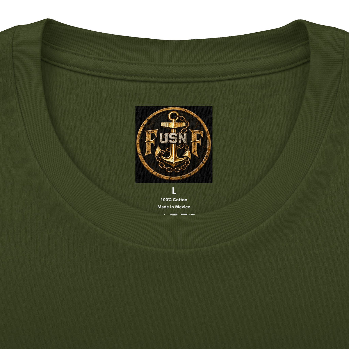 Goat Locker USN T-Shirt — Navy Devil Ram Graphic "Goat Locker" Tee