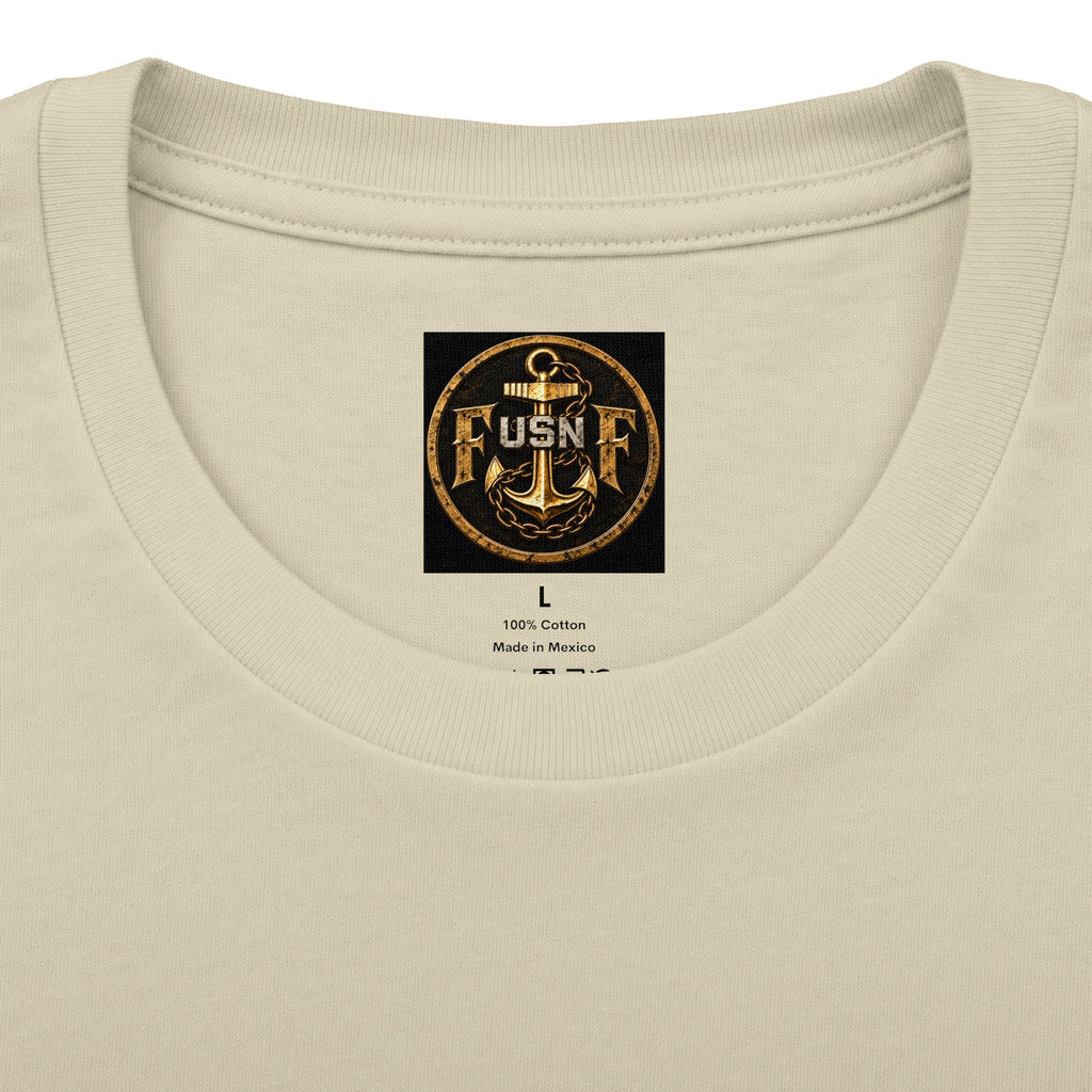 Goat Locker USN T-Shirt — Navy Devil Ram Graphic "Goat Locker" Tee