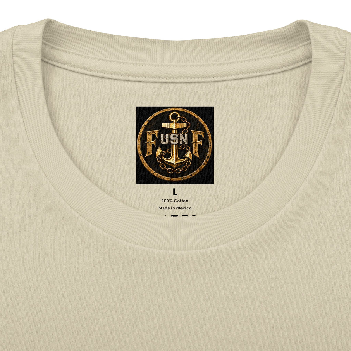 Goat Locker USN T-Shirt — Navy Devil Ram Graphic "Goat Locker" Tee