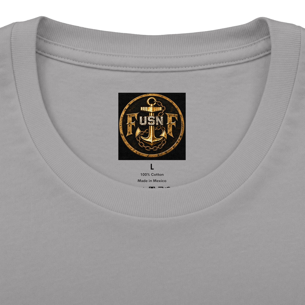 Goat Locker USN T-Shirt — Navy Devil Ram Graphic "Goat Locker" Tee