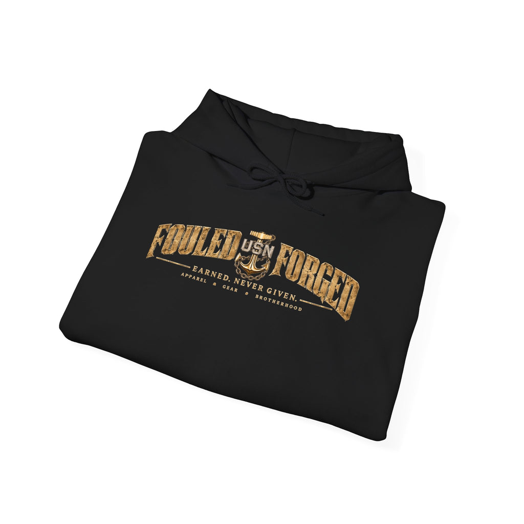 Navy Chief USN Hoodie — "Calm Don’t Forget Chiefs" Veteran Tribute Sweatshirt