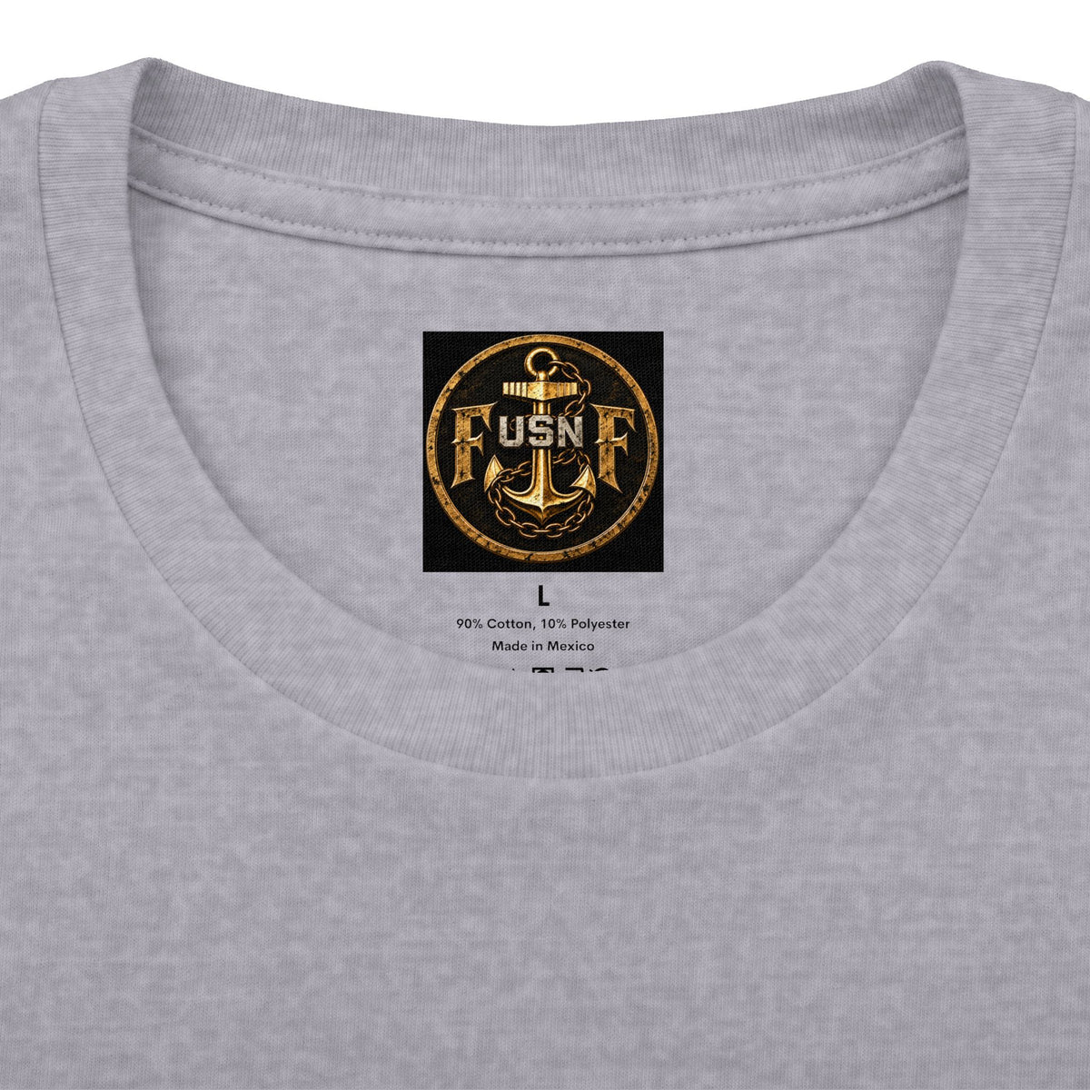 Goat Locker USN T-Shirt — Navy Devil Ram Graphic "Goat Locker" Tee