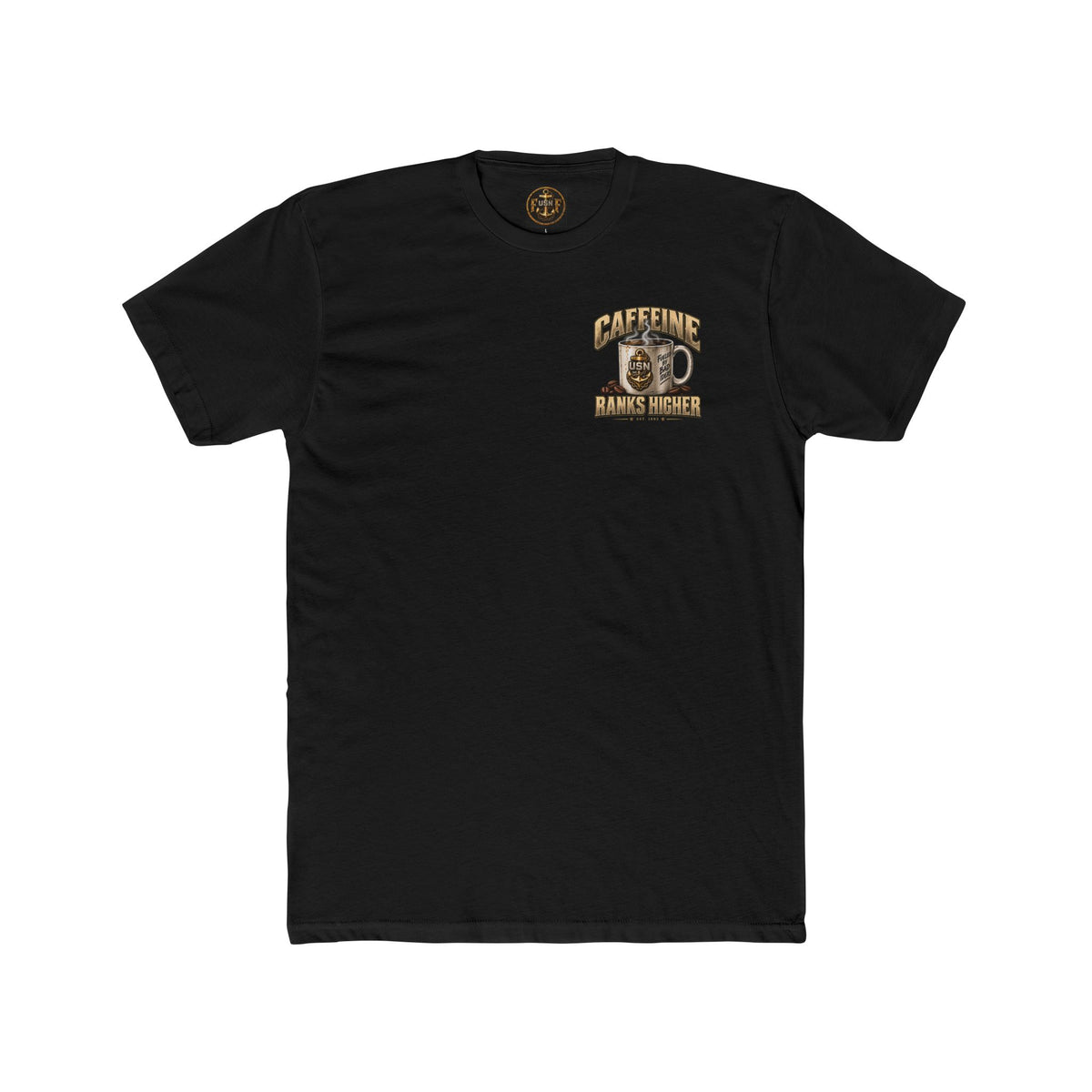 Goat Locker USN T-Shirt — Navy Devil Ram Graphic "Goat Locker" Tee