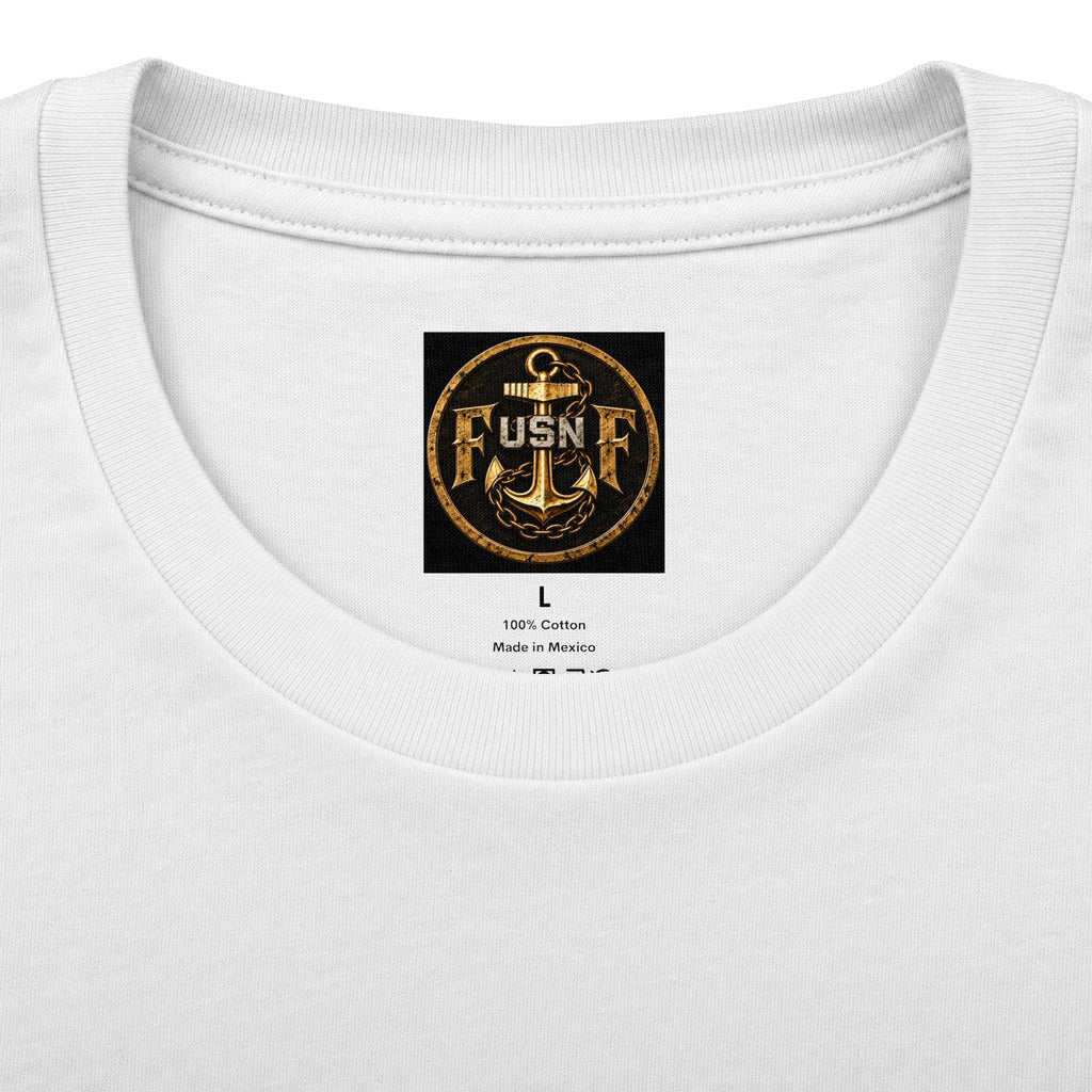 Goat Locker USN T-Shirt — Navy Devil Ram Graphic "Goat Locker" Tee